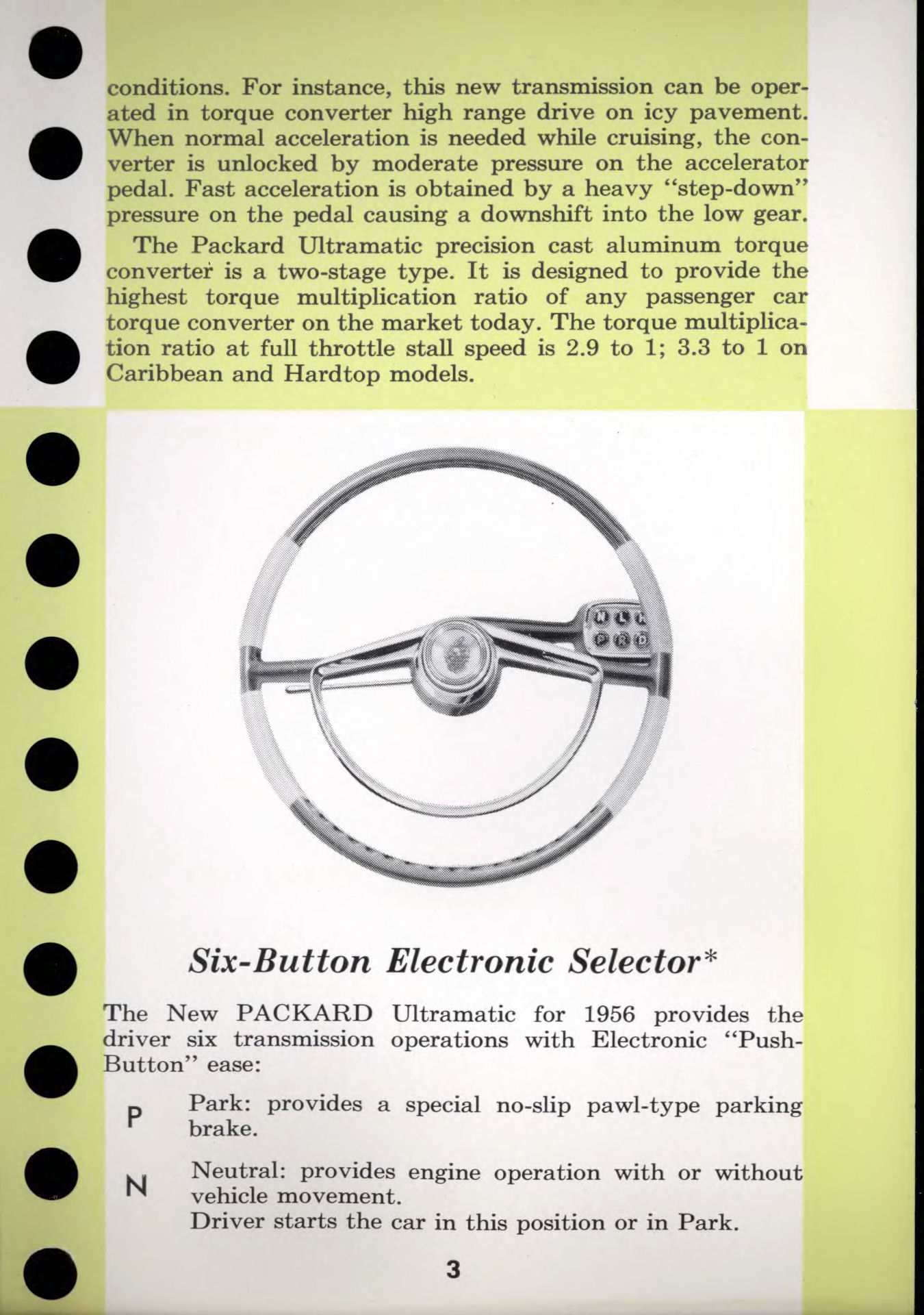 1956 Packard Data Book Page 27